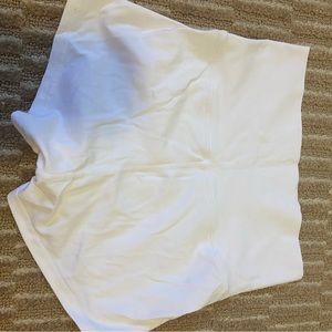 White amazon biker shorts